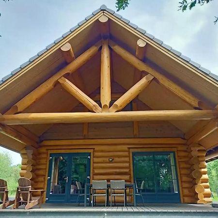 Unieke Houten Villa Met Sauna In Twente - 5P Den Ham Экстерьер фото