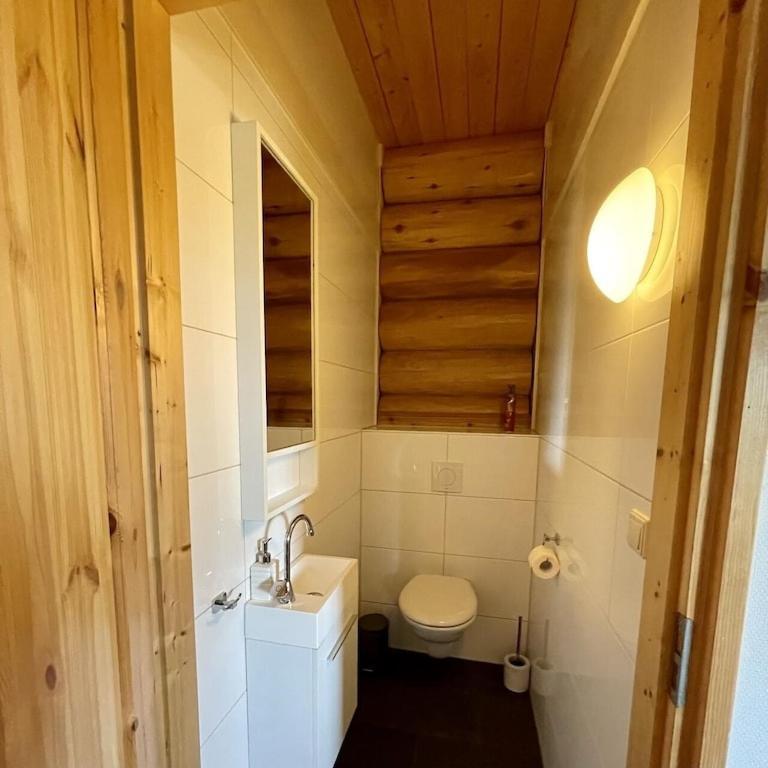 Unieke Houten Villa Met Sauna In Twente - 5P Den Ham Экстерьер фото